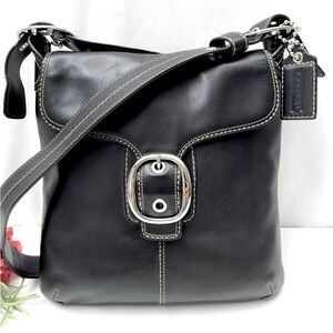 Coach Black Soho Bleeker Crossbody Bag
